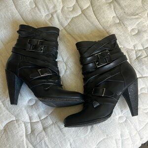 Women's Black Ankle Boots